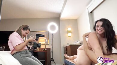 SluttyBBWs - Curvy Amanda Thick Fucking Behind the Scenes