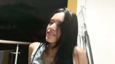 Outdoor anal sex on the balcony. A passerby looks at us!