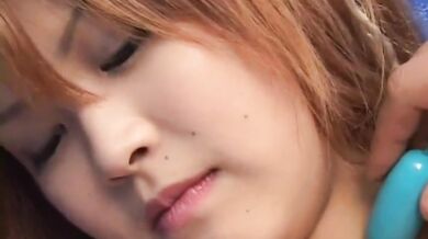 Hot japanese teen goes solo masturbating in POV