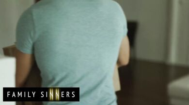 FAMILY SINNERS - Blonde Babe Seeks Comfort From Her Stepbrother And Finds It In His Naughty Touch