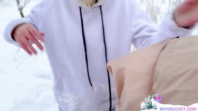 Amateur MILFs by Wifebucket - Our jolly, snowy and homey Winter Holidays sex video