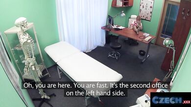 Naughty CZECH Nurse arranges a Quick Fuck in her Uniform - CzechXXX