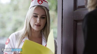 REALITYJUNKIES - Stunning Nurse’s Therapy Session Breaks Every Rule With A Sexy Dude
