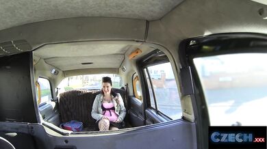 Czech Tourist fucked in the ass in a London Taxi - CZECH XXX