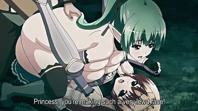 Horny Green Haired Bitch Likes To Make A Paizuri With Her Tits