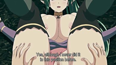 Horny Green Haired Bitch Likes To Make A Paizuri With Her Tits