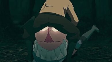 Horny Green Haired Bitch Likes To Make A Paizuri With Her Tits