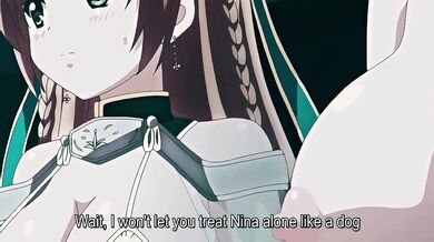 Horny Green Haired Bitch Likes To Make A Paizuri With Her Tits