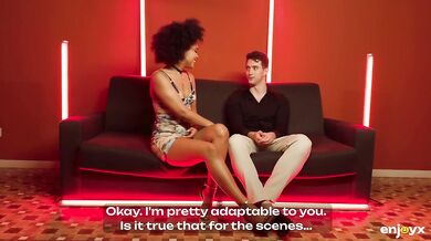 Dark-skinned Selva has a booty to die for and a whole lot of tricks to go around fucking horny guys