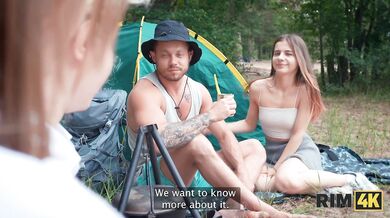 RIM4K. A shy couple tried rimming and hard anal sex for the first time