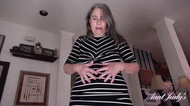 Aunt Judy's - Naughty POV Sex with Your Mature Hairy Step-Aunt Grace