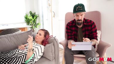 Got Mum - A Cute Milf is Nailed on the Kitchen Table
