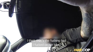Anal Loving Slut get a Policemans Cock Buried in her Ass - Fake Cop