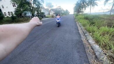 My neighbor gave me a ride home and fucked me hard.