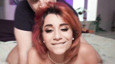 REALITY KINGS - Vanna Bardot Is So Bad At Blowing Her Bf But Her Stepmom Lexi Luna Is An Expert