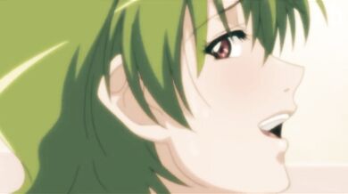 Green Haired Beauty With Big Tits Loves To Fuck In The Bathroom