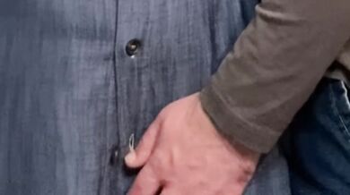 Touching Shaved Pussy Under Dress In The Subway