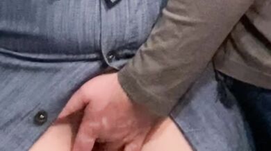 Touching Shaved Pussy Under Dress In The Subway