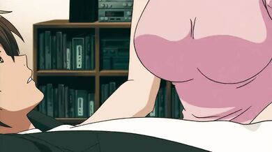 Cutie With Short Green Hair Makes Paizuri With Her Big Tits | Hentai