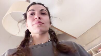 POV: I bring you along and tell him to film me as I suck his dick and then get fucked until my ass gets covered in cum