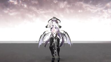 Nude Elf VTuber Strip Dance Wa Da Da | MMD