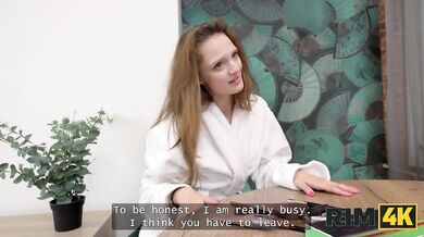 RIM4K. 2 sexy Russian sluts and a lucky guy are having the day of orgasms and assholes