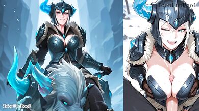 Big Tits Sejuani hentai from League Of Legends hentai by ToonFunPool