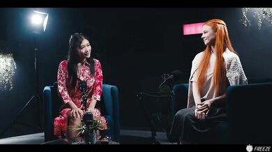 Lesbian Redhead Freezes Time And Makes Asian Babe Her Sex Slave - Lezdom Hardcore Sex