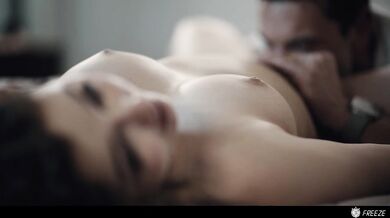 Step Daddy Freezes Stepdaughter And Fucks Her To Multiple Orgasms