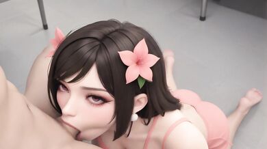 AI Generated - Seductive Beauty Babe Missionary Fuck