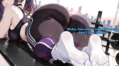 Mona makes you worship her sweaty socks and feet after her workout [Feet,Breathplay,Femdom,Edging] - HENTAI JOI - Genshin