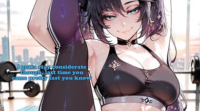 Mona makes you worship her sweaty socks and feet after her workout [Feet,Breathplay,Femdom,Edging] - HENTAI JOI - Genshin