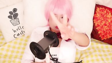 ASMR Hot Girl in Bed with You | Ear Licking, Ear Eating, Whispering & Ear Massage for Men