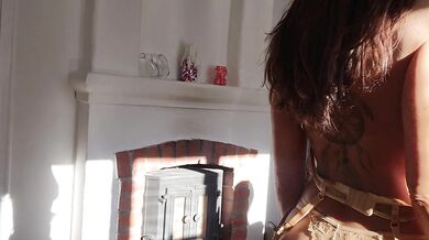 Behind the scenes - POV riding on the sofa