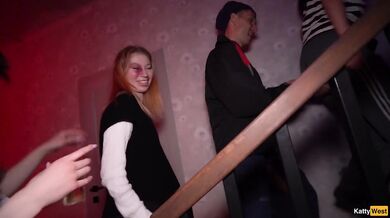 Wild Orgy at Sex Party - Students Fuck and Get Orgasms