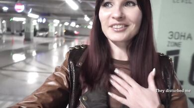 He saw me naked in the changing room. Jeny Smith goes shoping with her fan