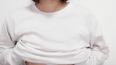 【チクニー】焦らして焦らして乳首イキ Tシャツから透けてる乳首ぽっち