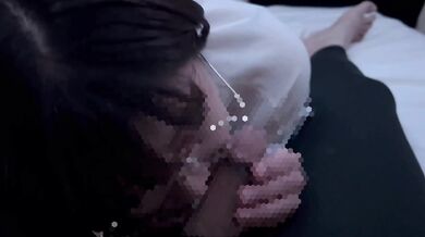 変態彼女「出していいよ...」精子欲しさにお願いして口いっぱいにして飲みこんでごっくん cum in mouth gokkun