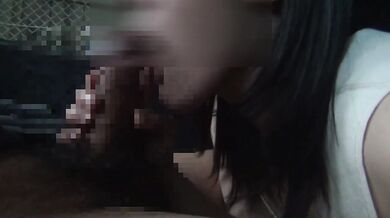 ３日振りのチンポに美味しそうにフェラ『お口もう１個あるよ』