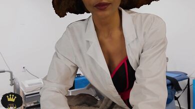 CUM Addicted Nurse Swallows Your Load
