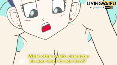 DRAGON BALL Z 2D Real Anime Waifu BULMA Big Japanese Ass Booty MILF Cosplay Hentai porn sex xxx GT