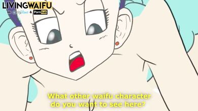 DRAGON BALL Z 2D Real Anime Waifu BULMA Big Japanese Ass Booty MILF Cosplay Hentai porn sex xxx GT