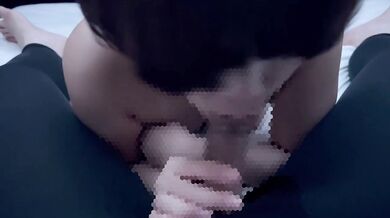 Sexy, erotic, intense blowjob that squeezes out a lot of sperm!
