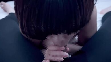 Sexy, erotic, intense blowjob that squeezes out a lot of sperm!
