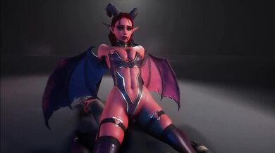 Succubus sucks him dry