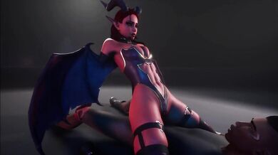 Succubus sucks him dry
