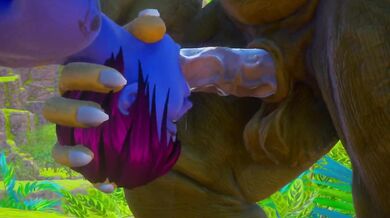 Double Furry Anal | Avatar girl | Wild life