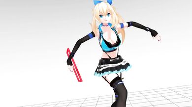 Hentai MMD - [MMD]DEEP BLUE TOWN ~紳士框~ (Hazy)