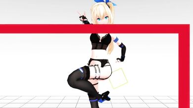 Hentai MMD - [MMD]DEEP BLUE TOWN ~紳士框~ (Hazy)