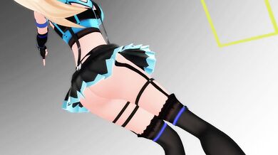 Hentai MMD - [MMD]DEEP BLUE TOWN ~紳士框~ (Hazy)